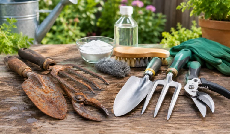 How Do You Remove Rust From Garden Tools